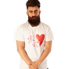 Rellin Men Heart Break Design T-shirt