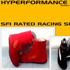 sfi 3.3 shoes (nomex material, beltenick / omp / sparco / simpson)