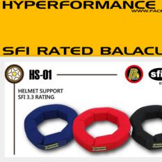 sfi 3.3 neck support  (nomex material, beltenick / omp / sparco / simpson)