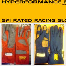 sfi 3.3 gloves (nomex material, beltenick / omp / sparco / simpson)
