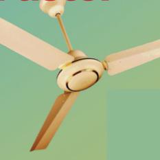 Solar ceiling FANs 12V 36 inches 18 watt