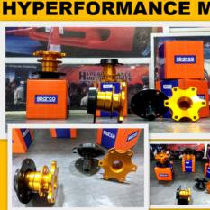 detachable steering hub / removable hubs  (nomex material, beltenick / omp / sparco / simpson)