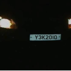 Number plates reading special camera