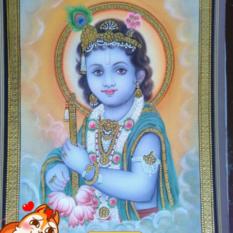 bal krishna ambose gold and diamond painting