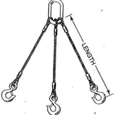 Multi Legged Wire Rope Slings