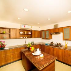 Wood finished Kitchen