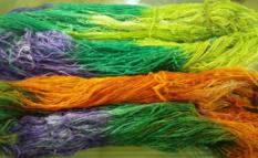 Cho-Cho dyed yarn