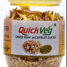 Dried raw jackfruit flakes