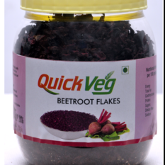 Dried beetroot flakes