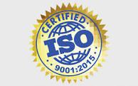 ISO 9001:2015 certification
