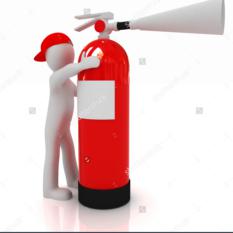 FIRE EXTINGUISHER, 4 KG ABC 
